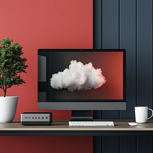 Decorative image depicting Cloud and External Backup